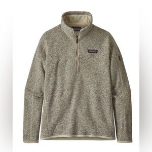 Patagonia Better Sweater 1/4 zip pullover XS (Pelican)
